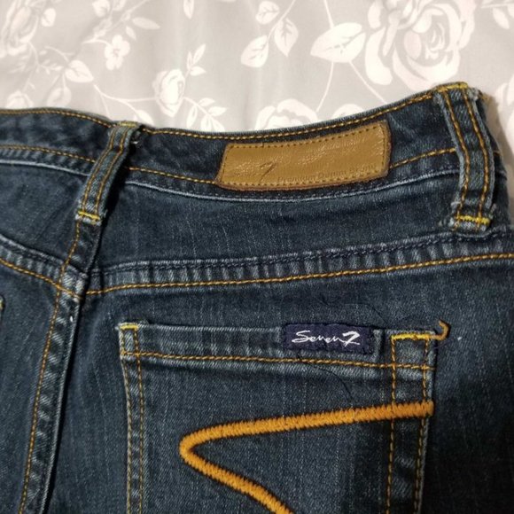 Seven Brand Capri Jeans - Size 25 - 22" Inseam - Picture 8 of 11